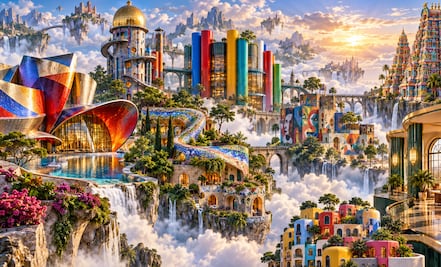 De México a Japón: los edificios más coloridos y sorprendentes del mundo