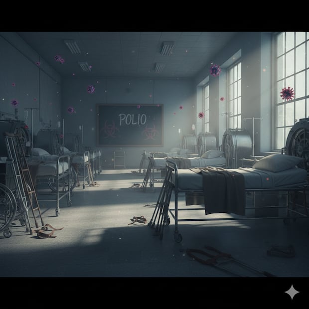 Imagen ilustrativa: IA (Polio)