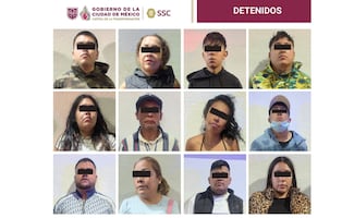 ¡No sirvió la ayuda! Detienen a ocho personas en la Venustiano Carranza, llevaban armas y marihuana