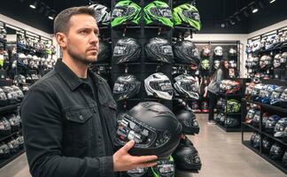 ¿Cómo saber si el casco para motociclista que uso es seguro?