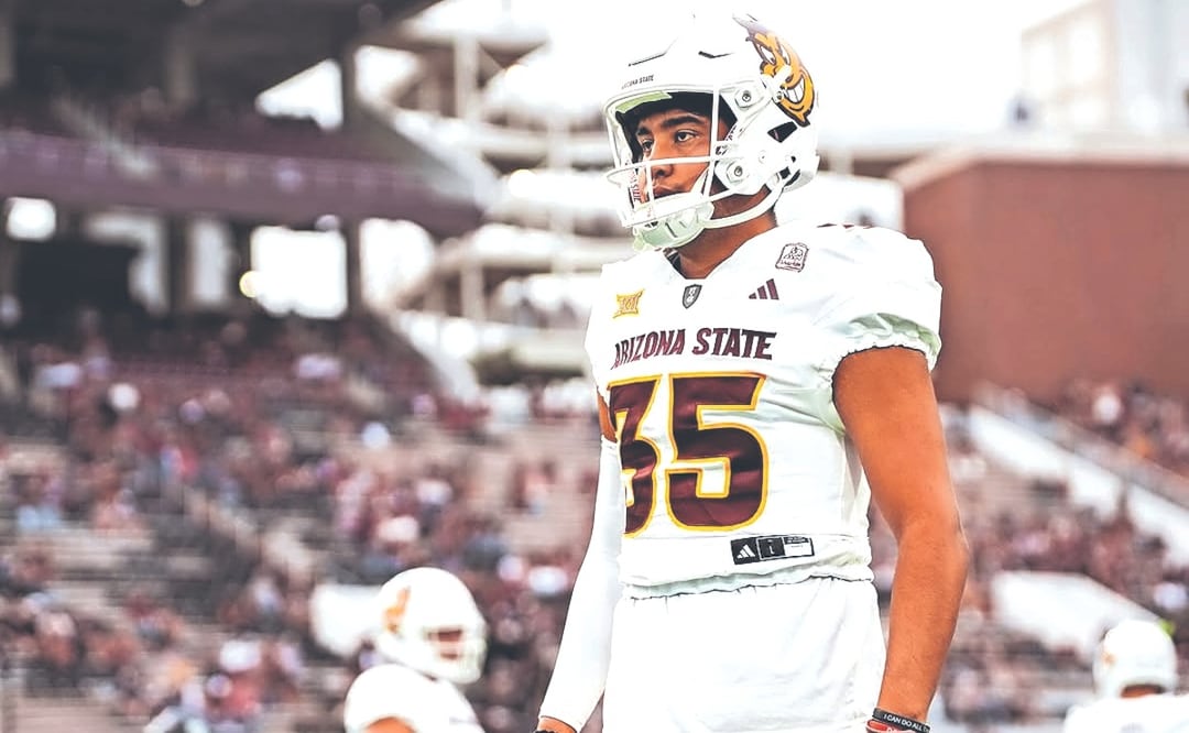 Foto: Instagram (Con la mira en la NFL Jesús Gómez dice que hará todo lo posible para ser elegido en el Draft)