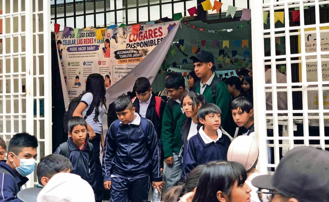 El 41.8% de los estudiantes mexicanos quedó debajo del nivel básico en las tres materias al mismo tiempo. Foto: Osmar Alvarado/ EL GRÁFICO