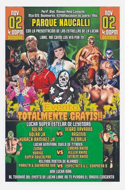 Espectrito de Ultratumba. Foto: (Rosalío Huízar. El Gráfico)