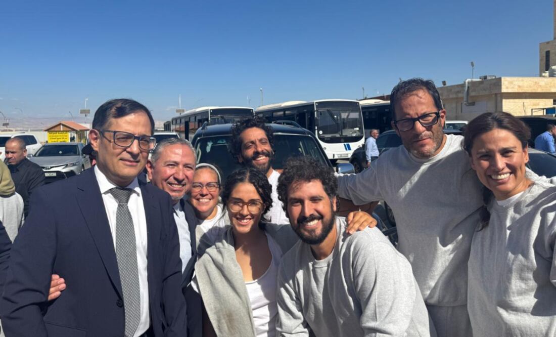 Connacionales que formaron parte de la Flotilla Global Sumud ya viene de vuelta a México (Foto: SRE)