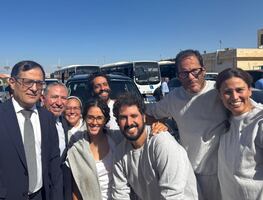 Connacionales que formaron parte de la Flotilla Global Sumud ya viene de vuelta a México
