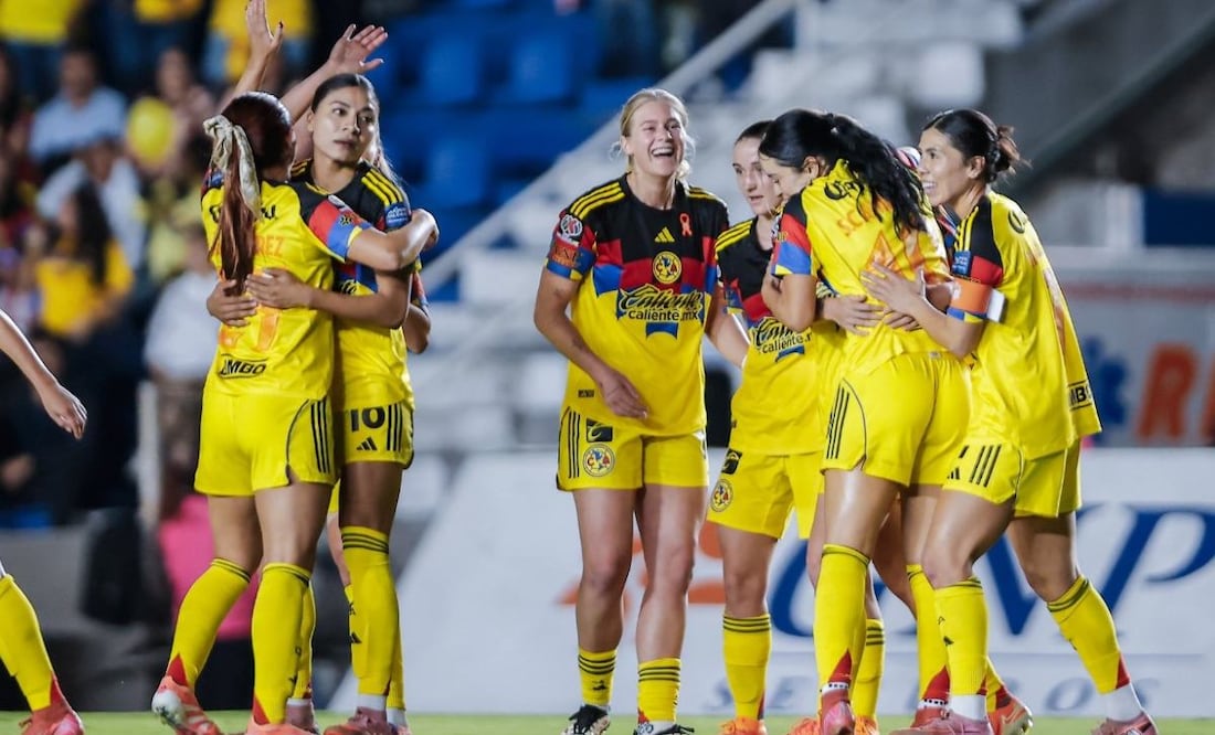 América Femenil está en la gran final del Apertura 2025, tras vencer a las Chivas. Foto: (América Femenil)