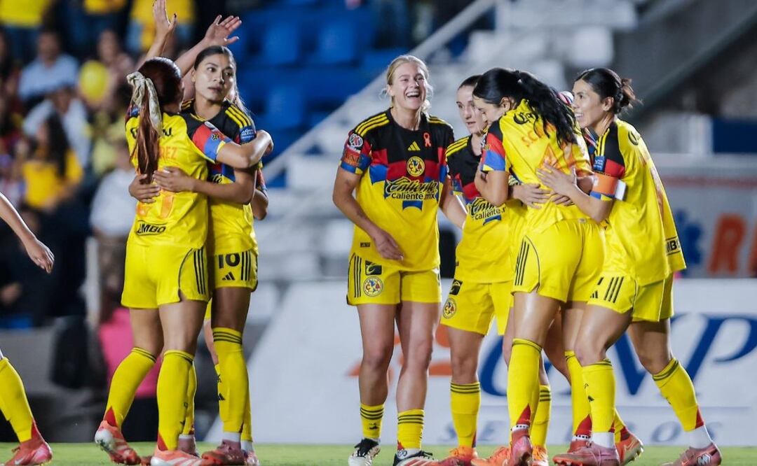 América Femenil está en la gran final del Apertura 2025, tras vencer a las Chivas. Foto: (América Femenil)