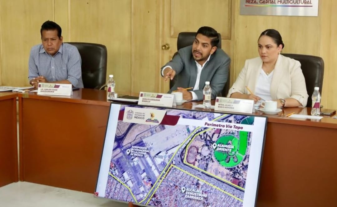 Analiza Neza y GEM acciones a tomar tras incendio en zona de huachicoleo del AICM