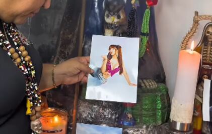 Santa Muerte cuida a Yeri Mua tras amenazas y usuarios explotan en controversia