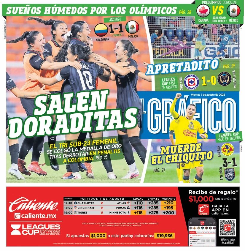 Portada El Gráfico | Viernes 7 de agosto de 2026