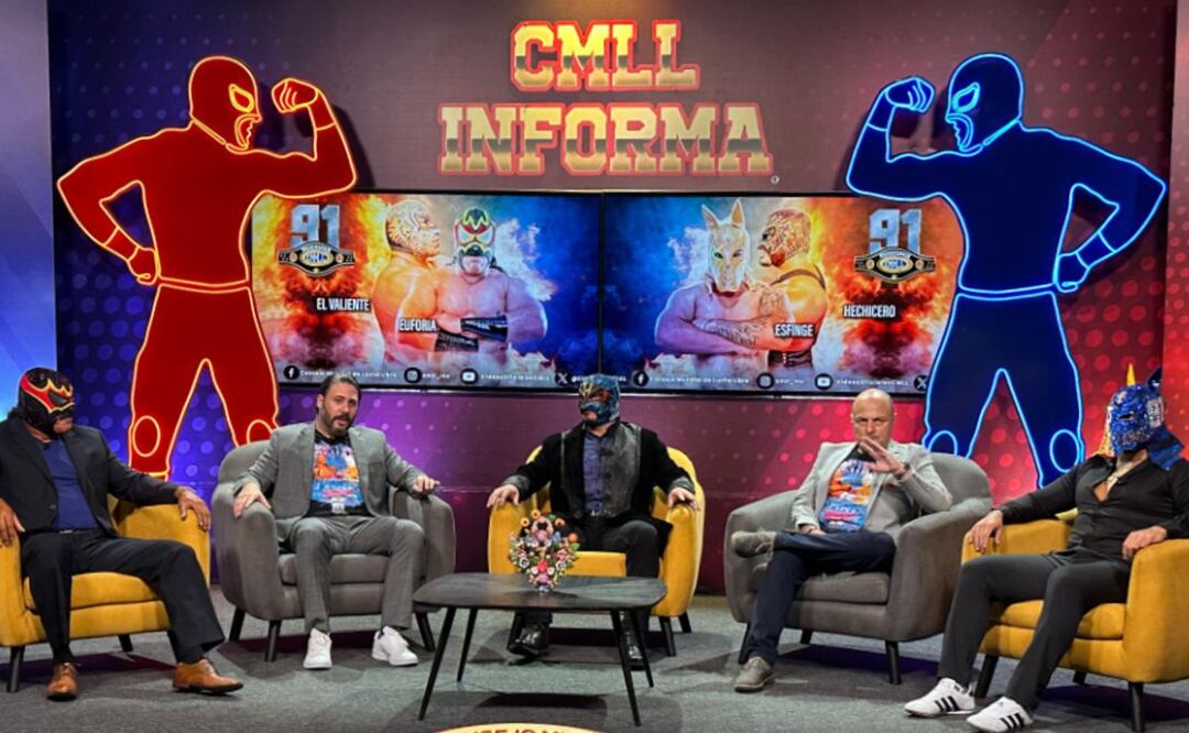 Protagonistas del 91 Aniversario del CMLL están listos para la celebración