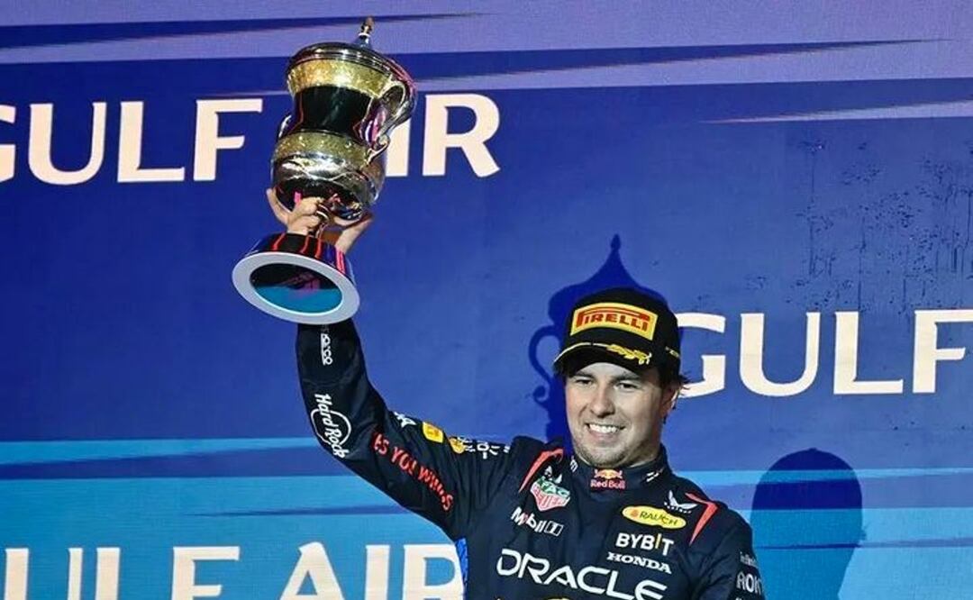 Checo Pérez remonta y amarra el segundo lugar en el Gran Premio de Baréin