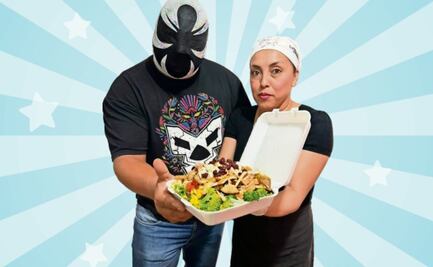 Antojitos Saludables Meli: Ensaladas a domicilio con nombres de luchadores