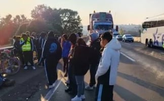 Peregrino iba con la Virgen, pero llega con San Pedro al ser atropellado en la México-Puebla