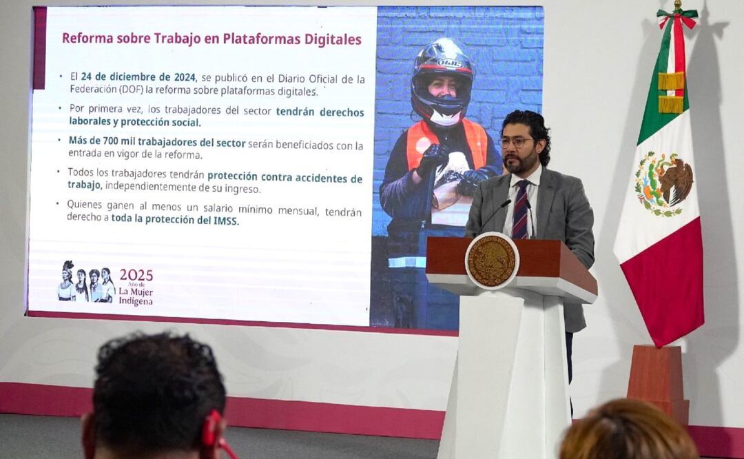 Foto: Cuartoscuro (Reforma a la Ley Federal del Trabajo en Plataformas Digitales Qué beneficios tendrán trabajadores de Uber y DiDi)