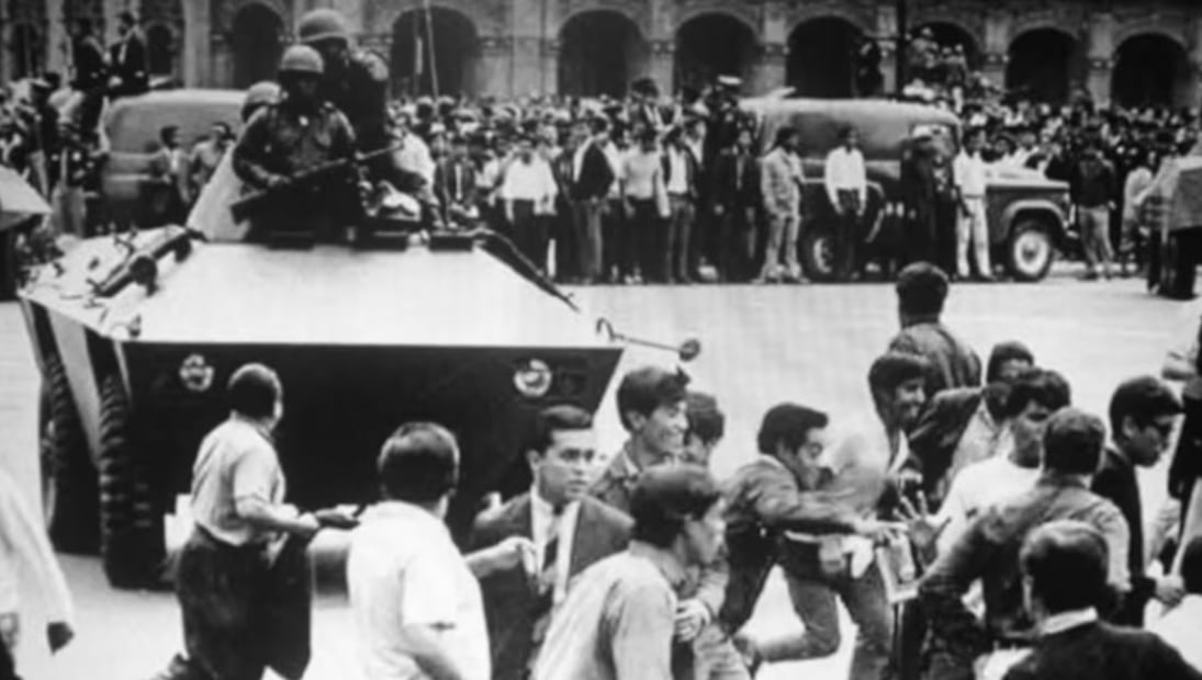 Matanza de Tlatelolco (Foto: Archivo El Universal)