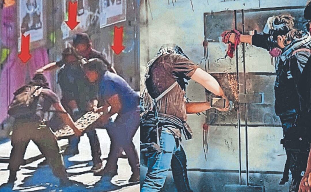 Marcha de la Generación Z deja 3 acusados de tentativa de homicidio, en la CDMX (Foto: Especial)