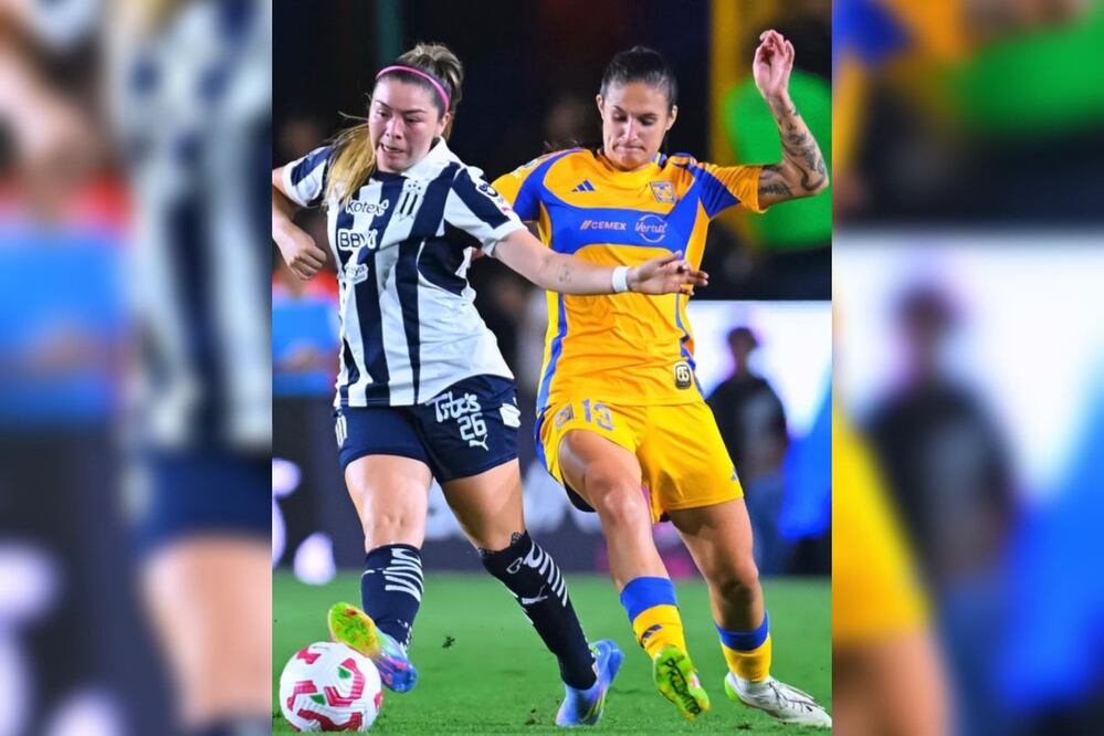 Foto: Redes sociales ( Tigres Femenil y Rayadas empataron en el partido de ida de los Cuartos de Final)