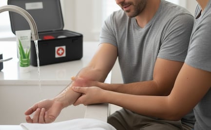 Quemaduras en casa: Prevención y atención para adultos y niños