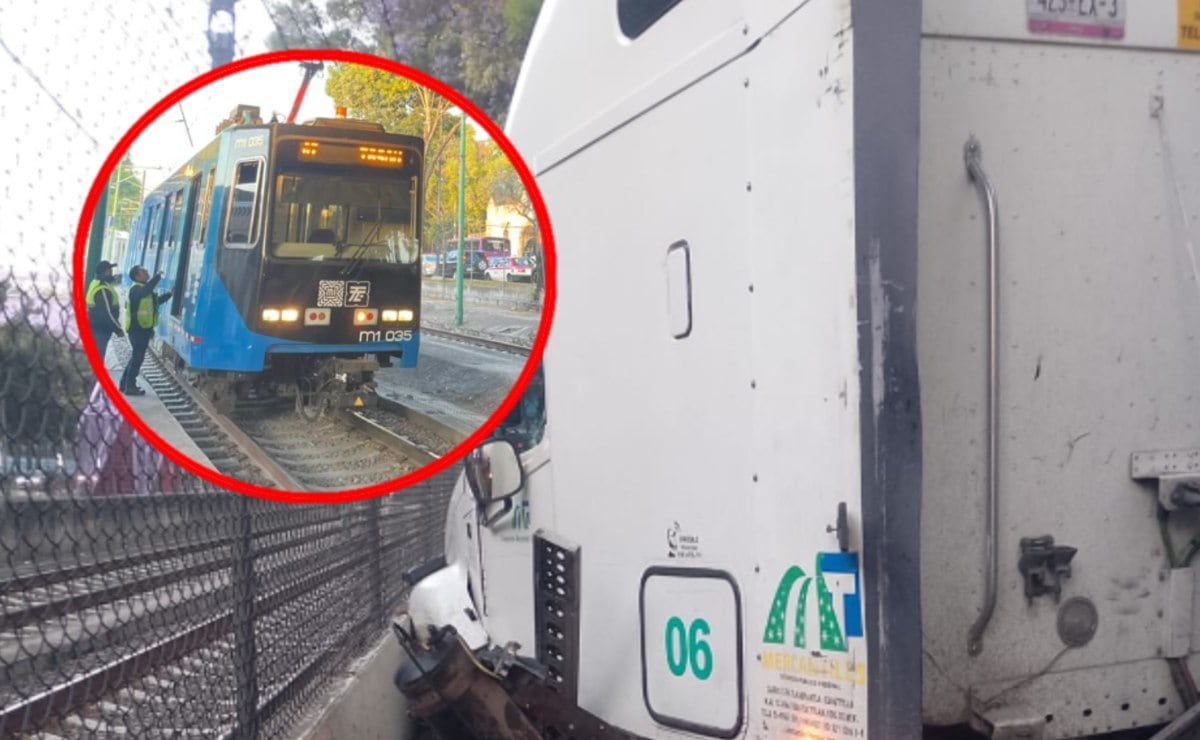 Caos en el Tren Ligero CDMX: Choque de tráiler paraliza tramo clave HOY jueves 19 de marzo