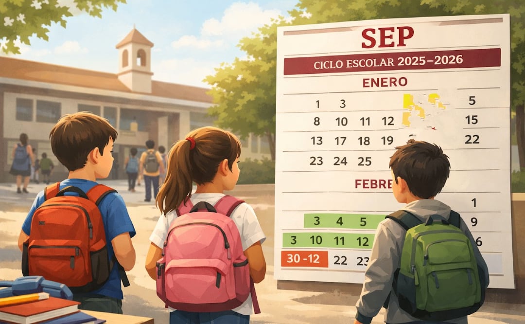 Oficial: SEP retoma actividades a partir del 7 de enero en educación básica
Imagen: IA