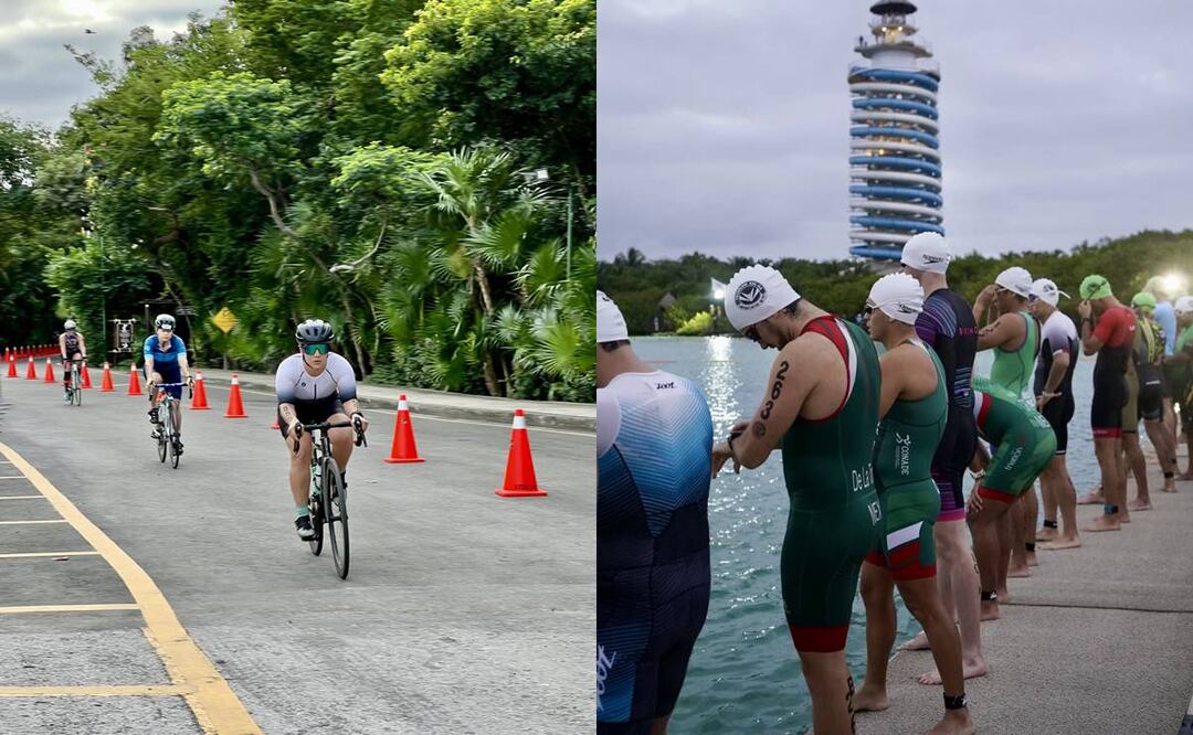 Atleta de la CDMX pierde la vida en el Triatlón de Xel-Há 2023