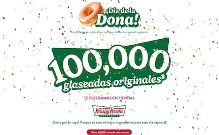¿Donas Gratis en Krispy Kreme? Aquí está toda la información de sus promociones por el Día de la Dona