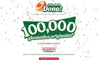 ¿Donas Gratis en Krispy Kreme? Aquí está toda la información de sus promociones por el Día de la Dona