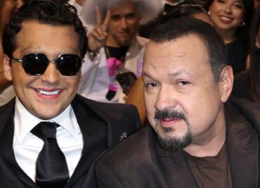 Christian Nodal recibe espaldarazo de Pepe Aguilar en pleno concierto ¿Familia unida?