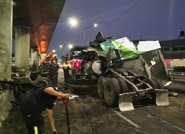 Trailero muere tras chocar contra pilar del Metro Oceanía ¿Hay daños en la estructura del STC?