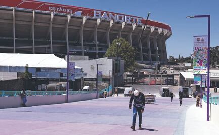 Brugada inaugura obras en el Azteca, pero aún hay pendientes rumbo al Mundial