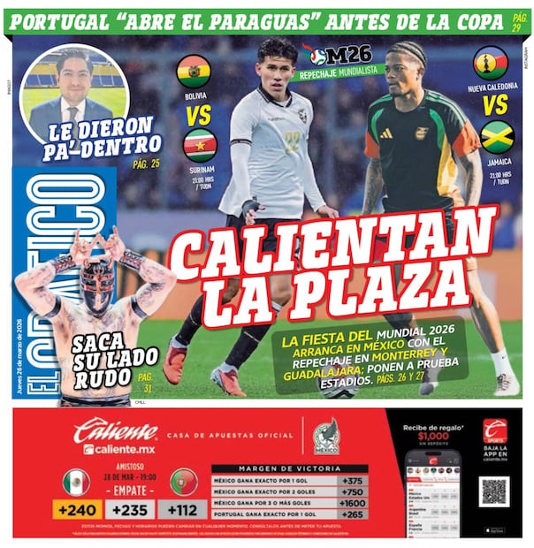 Portada El Gráfico | Jueves 26 de marzo de 2026