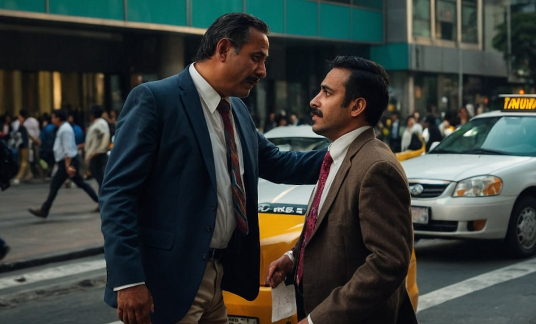 Oferta le cambia la vida a taxista (Foto: Creada con IA)