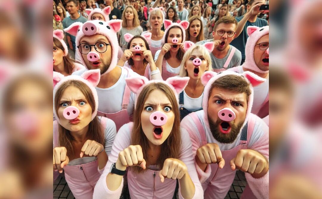 Las 10 COMPETENCIAS más ASOMBROSAS Y EXTRAÑAS del Mundo: Una consiste en imitar cerditos