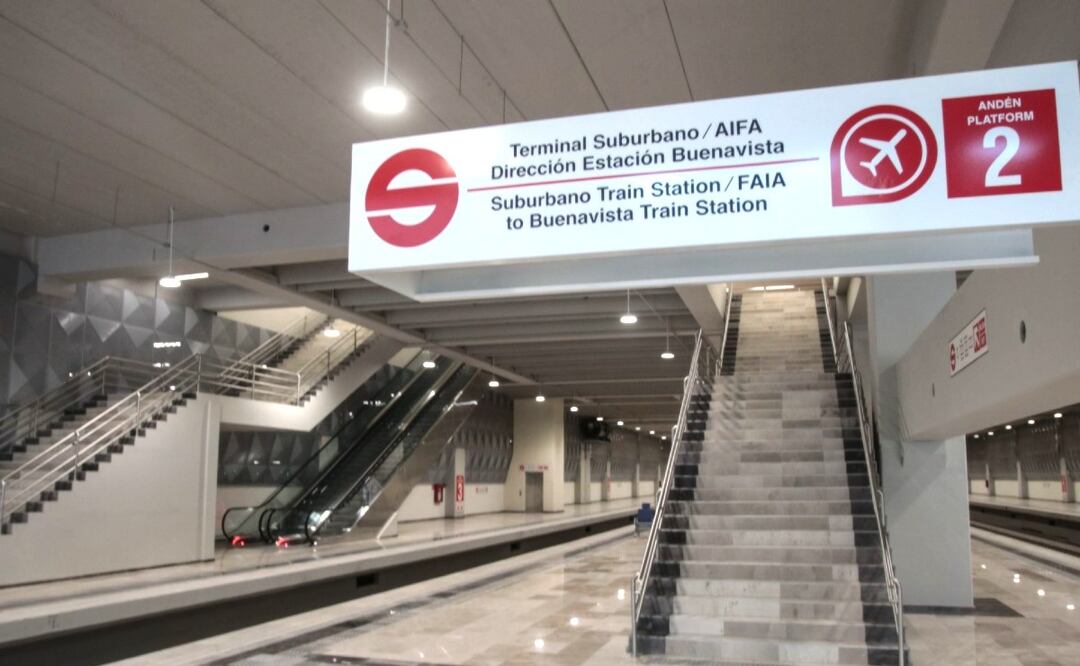 Foto: Cuartoscuro (Tren Suburbano Lechería – AIFA Qué problema enfrenta y cuándo quedará concluido)