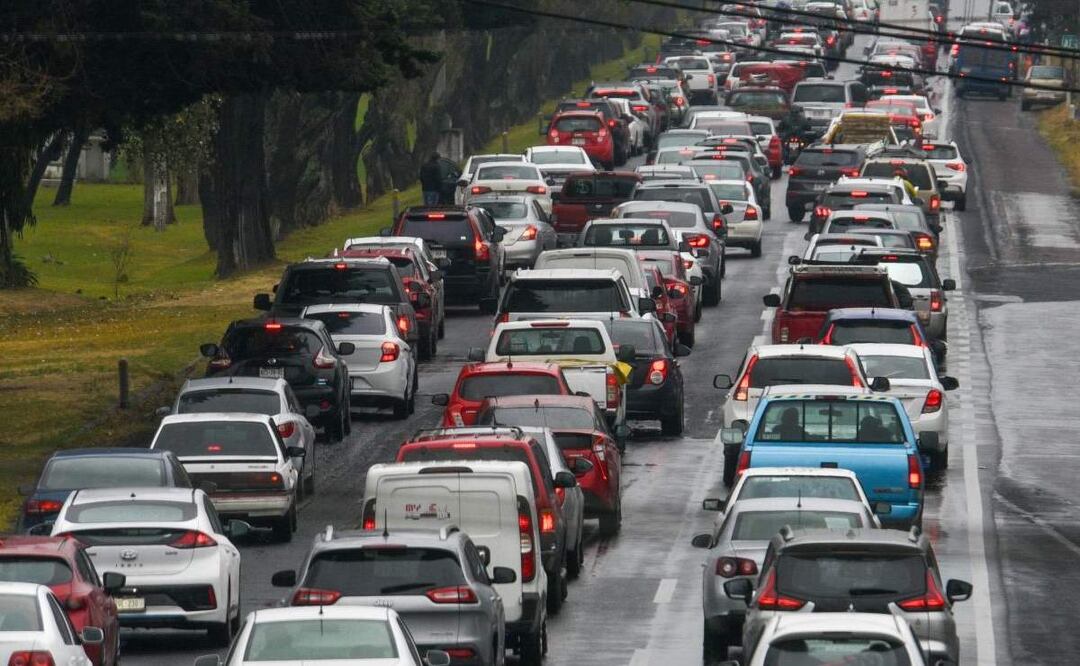 Tráfico en CDMX. Foto: (Cuartoscuro)
