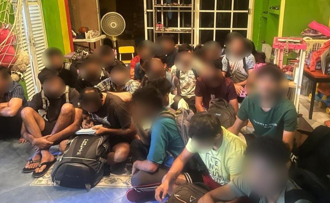 Liberan a 22 hombres de India y Vietnam que estaban privados de la libertad, en Coacalco