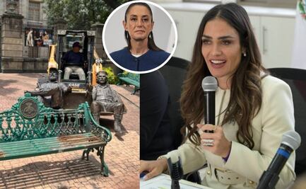 Sheinbaum llama "hipócrita" a Alessandra Rojo de la Vega por retiro de estatuas del Che y Fidel