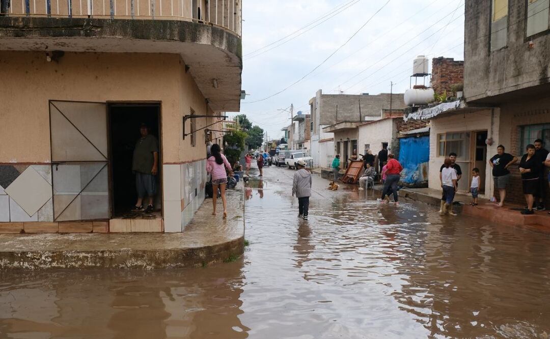 Foto: Cuartoscuro (La presidenta Sheinbaum evalúa daños y anuncia ayuda inmediata tras lluvias en CDMX y Edomex)