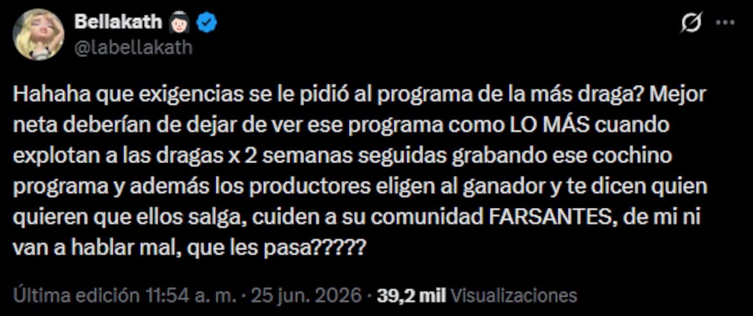 Declaraciones de Bellakath (Vía: X)