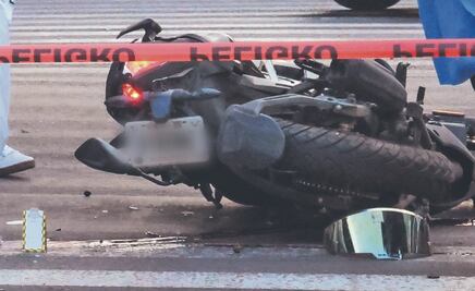 Casco no le salva la vida a biker en accidente, ¿qué ocurrió en calles de la GAM?