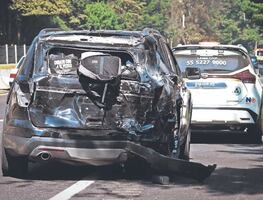 Desgarradora escena en la México-Cuernavaca: Familia entera muere en trágico choque