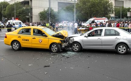 Taxista esperaba lo peor de un choque y hasta salió con nueva chamba en CDMX