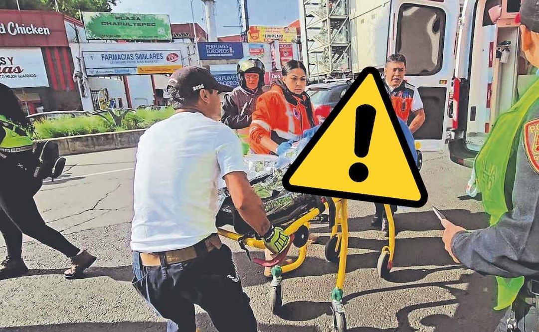 Hombre con el cuerpo quemado llega al Metro Cuauhtémoc por ayuda. Foto: (Especial)