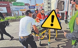 Con el cuerpo quemado, un hombre logra llegar al Metro Cuauhtémoc para pedir ayuda