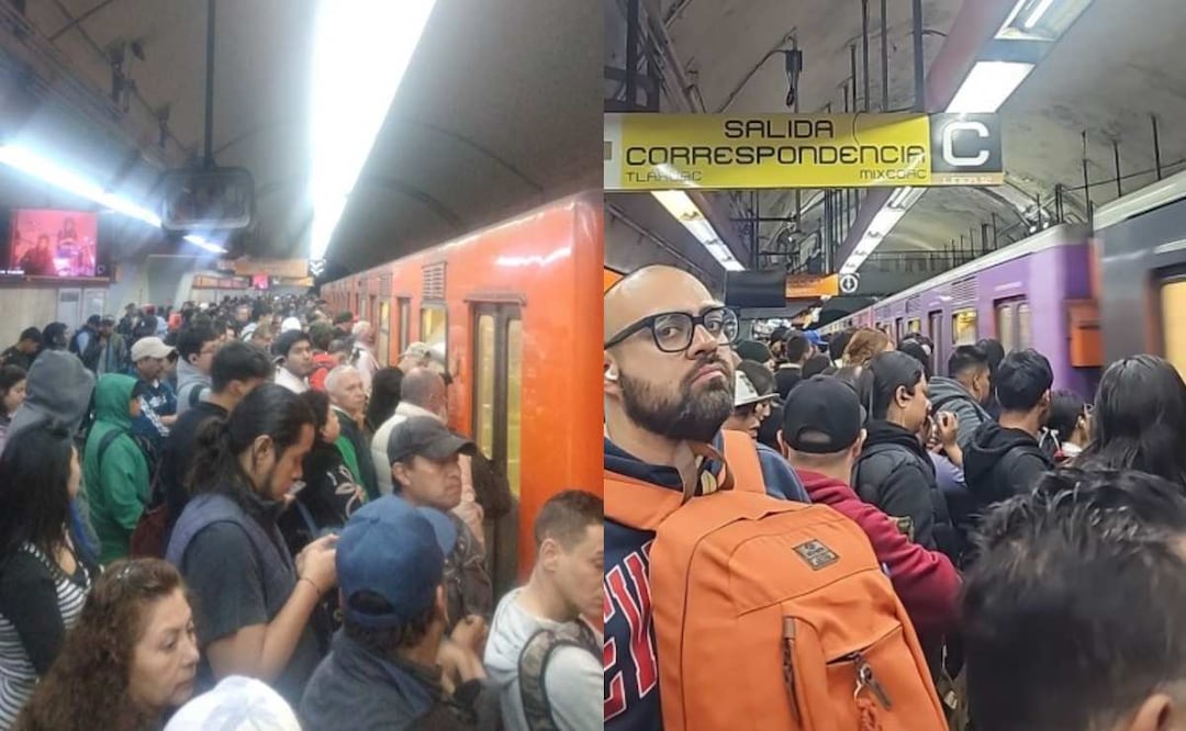 Línea 7 del Metro CDMX. Foto: (Redes Sociales)