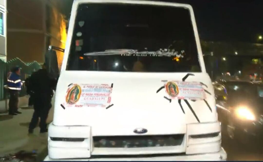 Hombre plomea a peregrinos en la alcaldía Venustiano Carranza