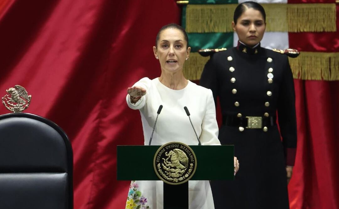 Claudia Sheinbaum y su juramento como presidenta de México