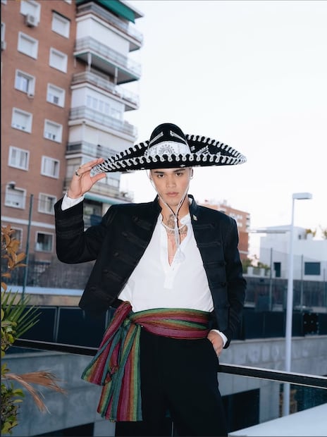 Drew vestido de charro
Foto: Instagram