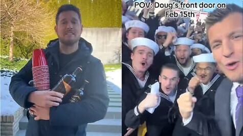 ¡Fue un éxito! Así se vivió la fiesta de Doug,  el tierno abuelito de 85 años. 